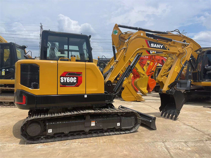 Совсем новый экскаватор Sany SY60C 6 тонн Sany Sy60 Mini Digger