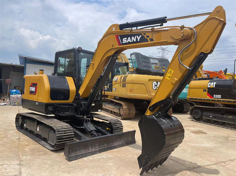 Совсем новый экскаватор Sany SY60C 6 тонн Sany Sy60 Mini Digger