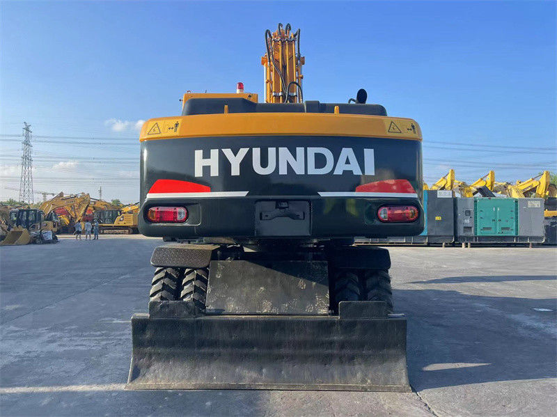 20 тонн Корея Использованный Hyundai R210W-9 Колесный экскаватор Hyundai 210 Колесный экскаватор