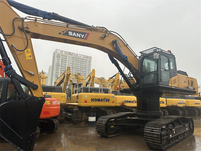 Новый китайский экскаватор Sany sy335C поднятое шасси 33-тонные экскаваторы
