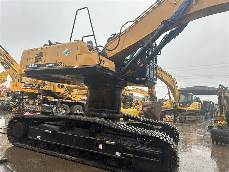 Новый китайский экскаватор Sany sy335C поднятое шасси 33-тонные экскаваторы