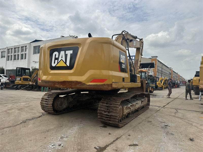 Оригинальный использованный экскаватор CAT 320 с двигателем C4.4 экскаватор Caterpillar 320