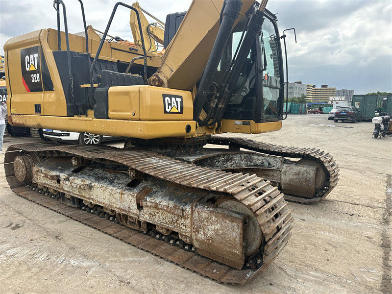 Оригинальный использованный экскаватор CAT 320 с двигателем C4.4 экскаватор Caterpillar 320