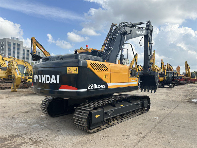 22 тонны Корея Использованный экскаватор Hyundai R220LC-9S экскаватор Hyundai 220 Crawler Digger
