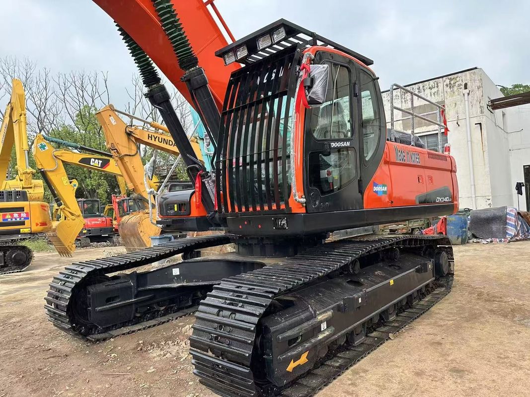 34 тонны Использованный экскаватор Doosan DX340LCA Подержанный экскаватор Doosan DX340 Crawler
