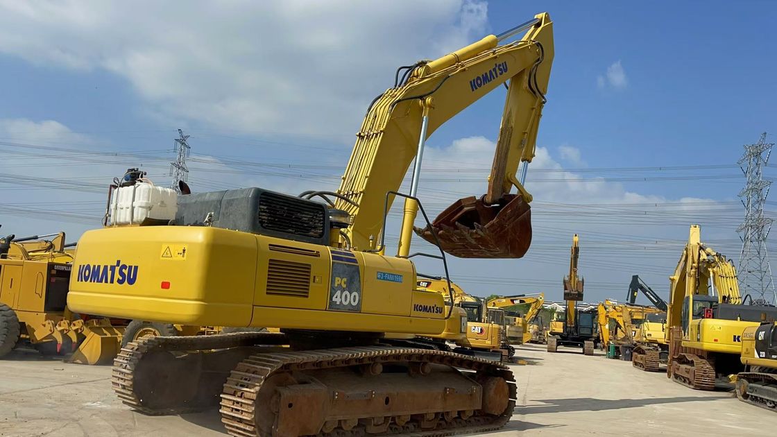 Япония Оригинальный использованный Komatsu PC400-8 Большой экскаватор 40 тонн Komatsu PC400 кавальщик