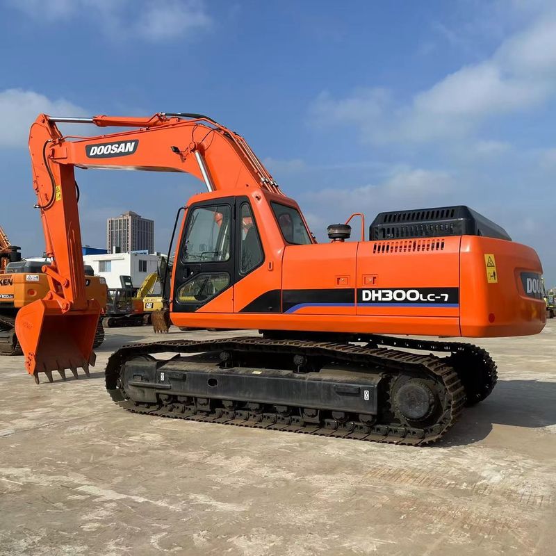 Использованный Doosan DH300 средний экскаватор 30 тонн ]Doosan DH300LC-7 Crawler Excavator