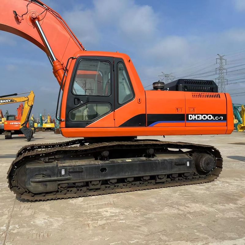 Использованный Doosan DH300 средний экскаватор 30 тонн ]Doosan DH300LC-7 Crawler Excavator