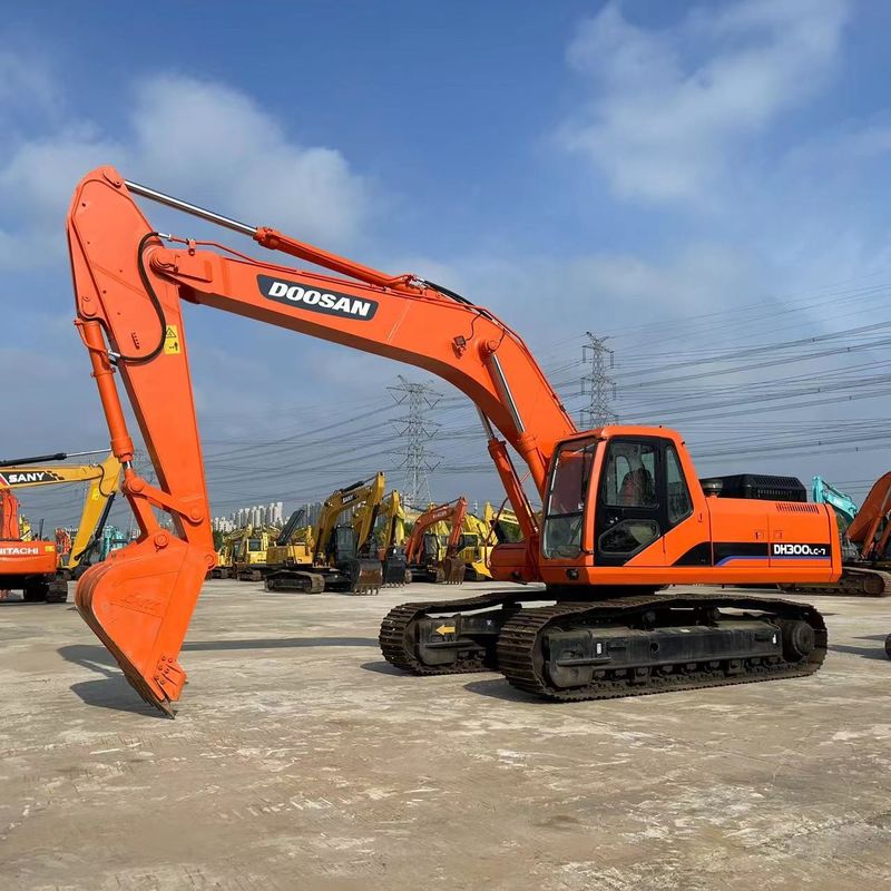 Использованный Doosan DH300 средний экскаватор 30 тонн ]Doosan DH300LC-7 Crawler Excavator