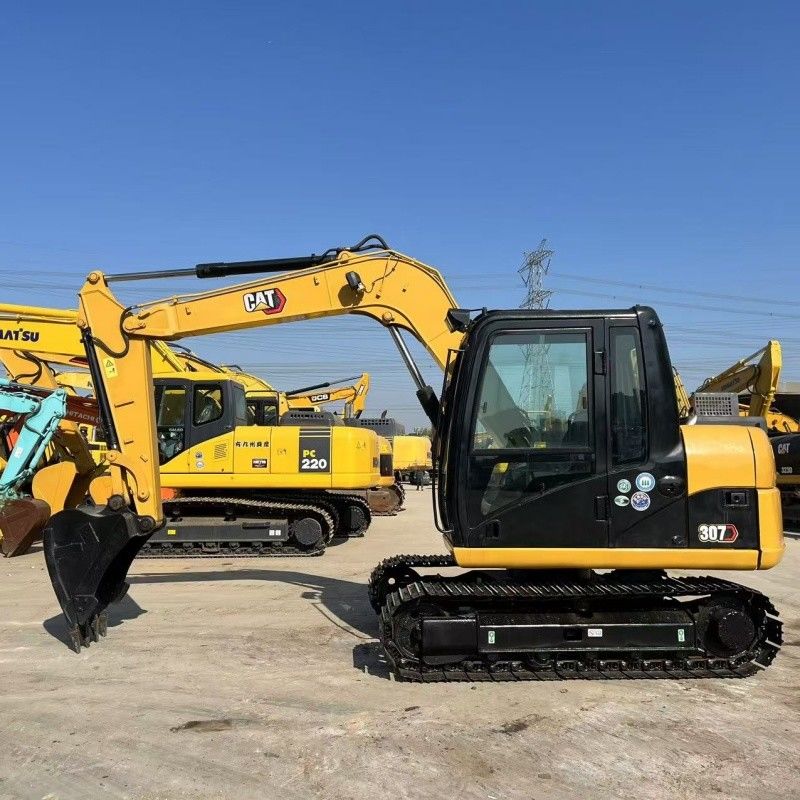 2.83L Дислокация Использованный малый экскаватор CAT 307D с максимальной глубиной копания 4070 мм