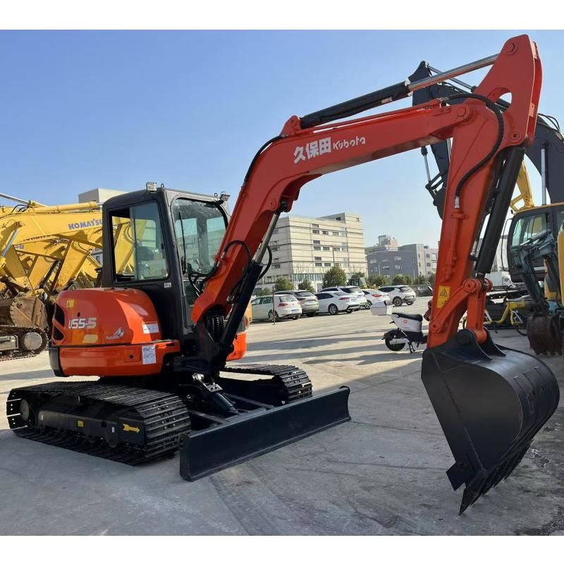 Kubota KX155 Япония экскаватор 36.5 KN ведра выкапывающие силы для строительства