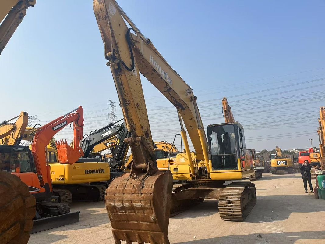 Высокопроизводительный экскаватор Komatsu PC220-7 22 тонн оригинальный экскаватор Komatsu