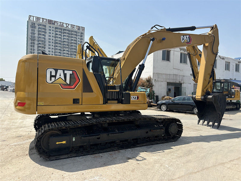 Использованный экскаватор CAT 323 с двигателем C7.1 Подержанный экскаватор Caterpillar год 2018 года