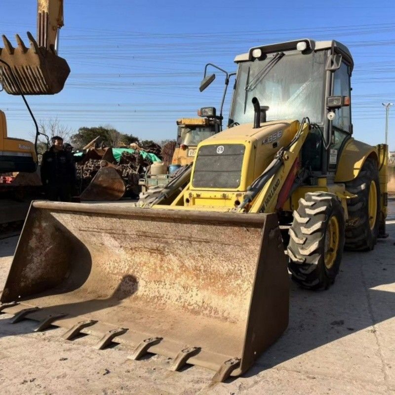 Оригинальный цвет New Holland Loader Backhoe LB85 Промышленный трактор