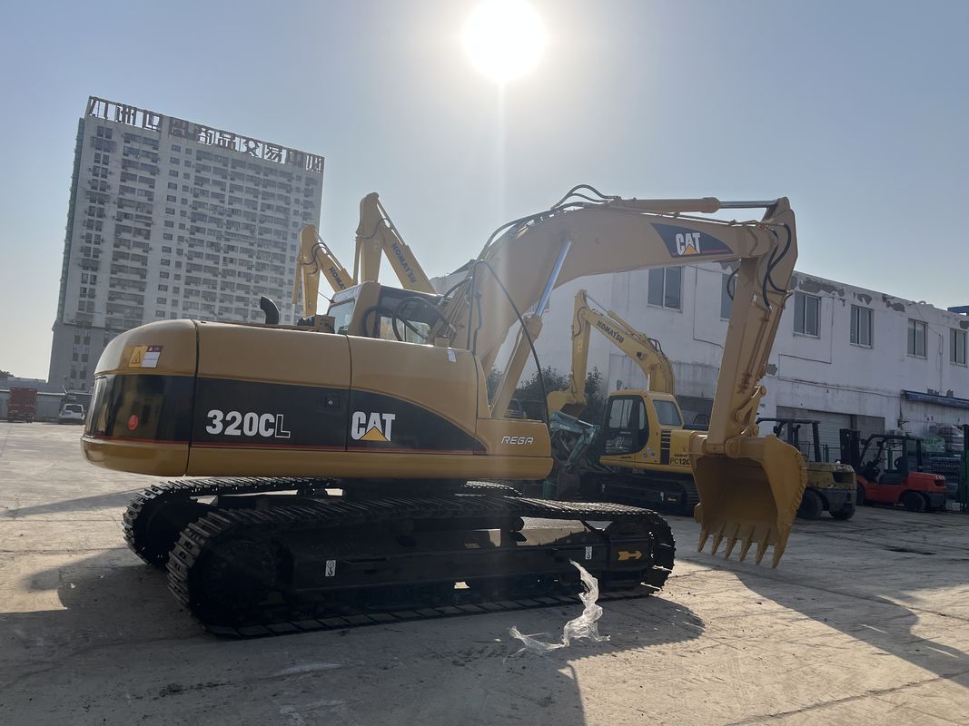 Использованный экскаватор CAT 320CL 20 тонн, подержанный Caterpillar CAT 320C 320D 320GC средний экскаватор