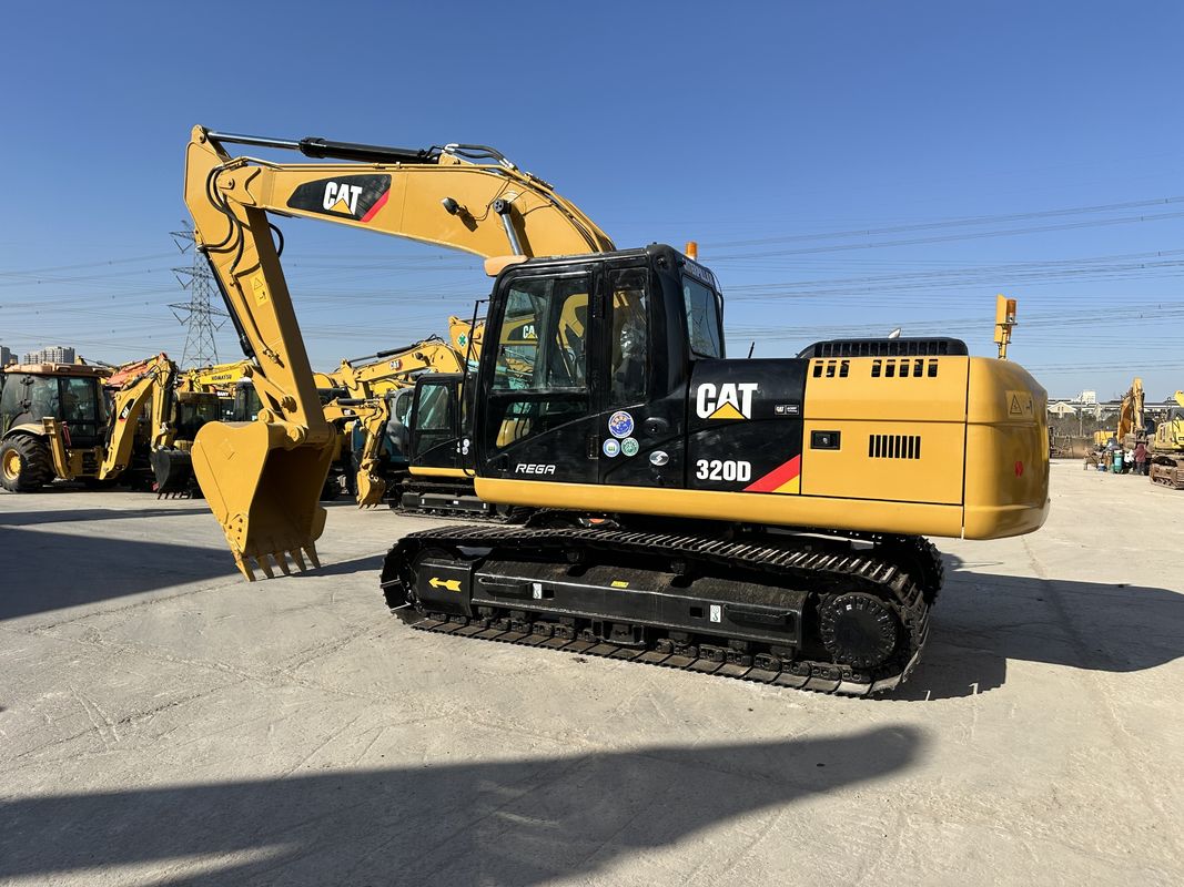 Использованный экскаватор CAT 320D 20 тонн Подержанный экскаватор CAT 320 Средний