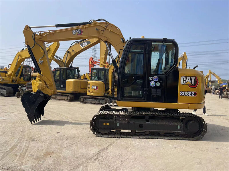 Использованный экскаватор Caterpillar 308E2 Мини гидравлический экскаватор, предназначенный для низких эксплуатационных затрат и различных применений