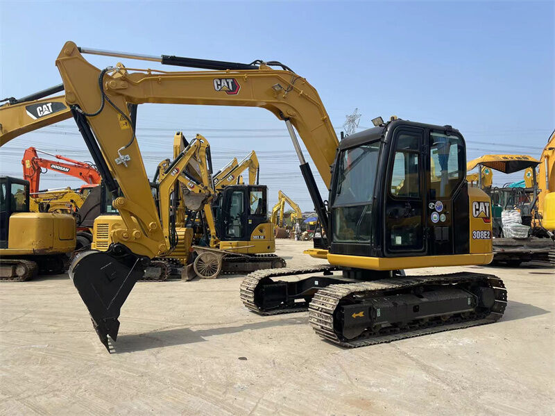 Использованный экскаватор Caterpillar 308E2 Мини гидравлический экскаватор, предназначенный для низких эксплуатационных затрат и различных применений