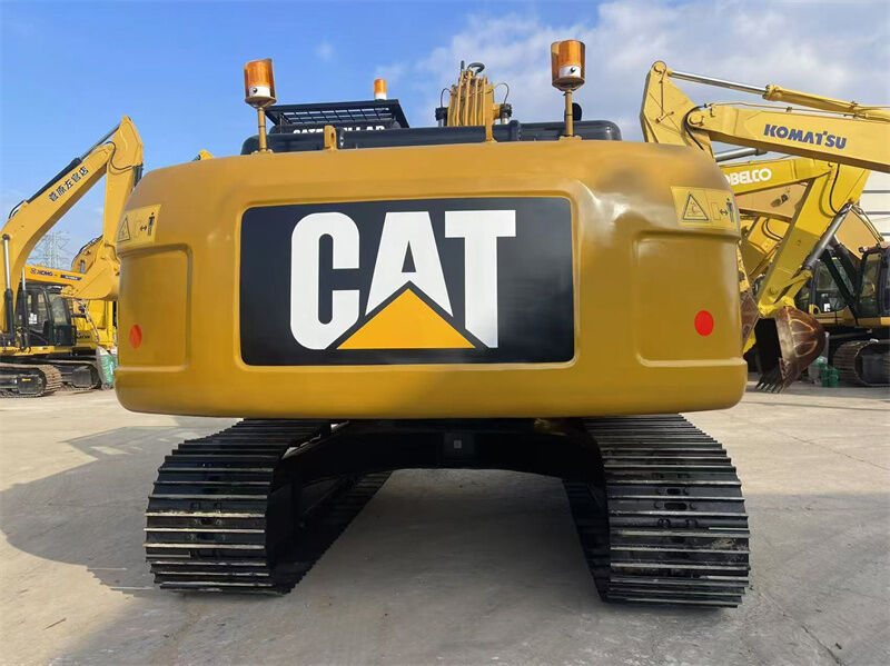 Использованный экскаватор Caterpillar 320D с двигателем Caterpillar C6.4 и емкостью ведра 1,2 м3 для тяжелого строительства