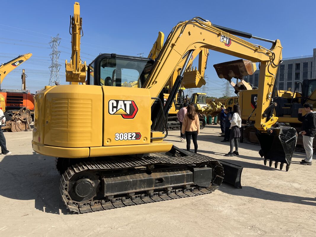 Мини экскаватор 8 тонн Caterpillar 308E2 в хорошем состоянии для продажи