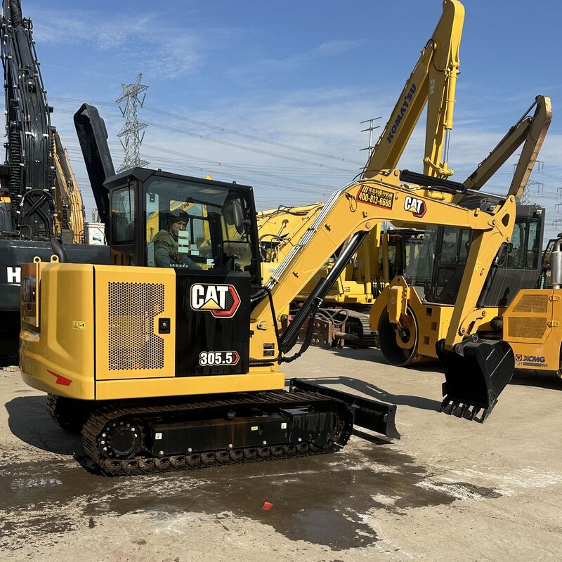 Совершенно новый экскаватор CAT 305.5, 5,5 тонн, гусеничный мини-экскаватор Caterpillar 305.5