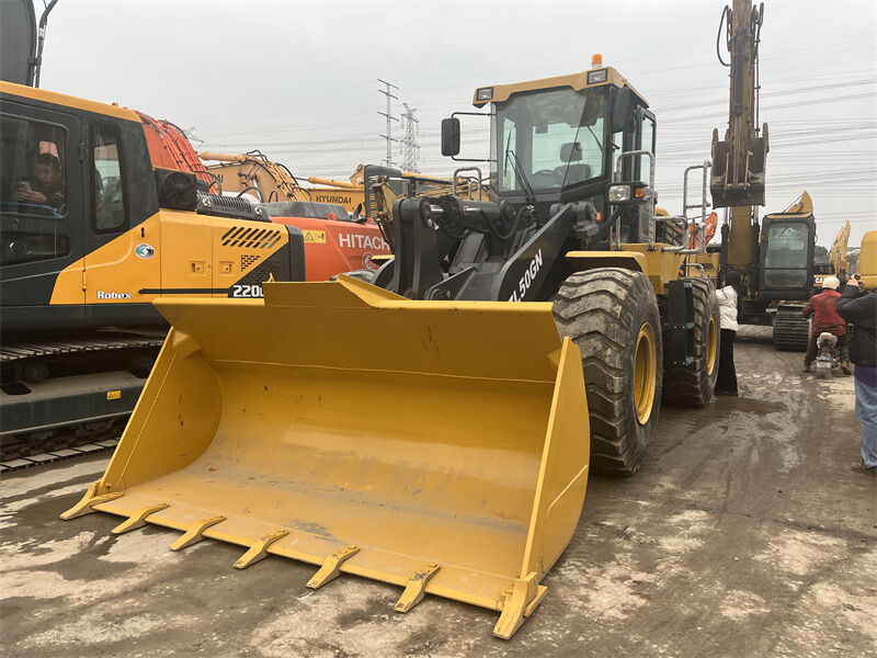 Хорошее состояние, тяжелый материал, погрузочно-транспортная техника, б/у погрузчик XCMG ZL50GN на продажу