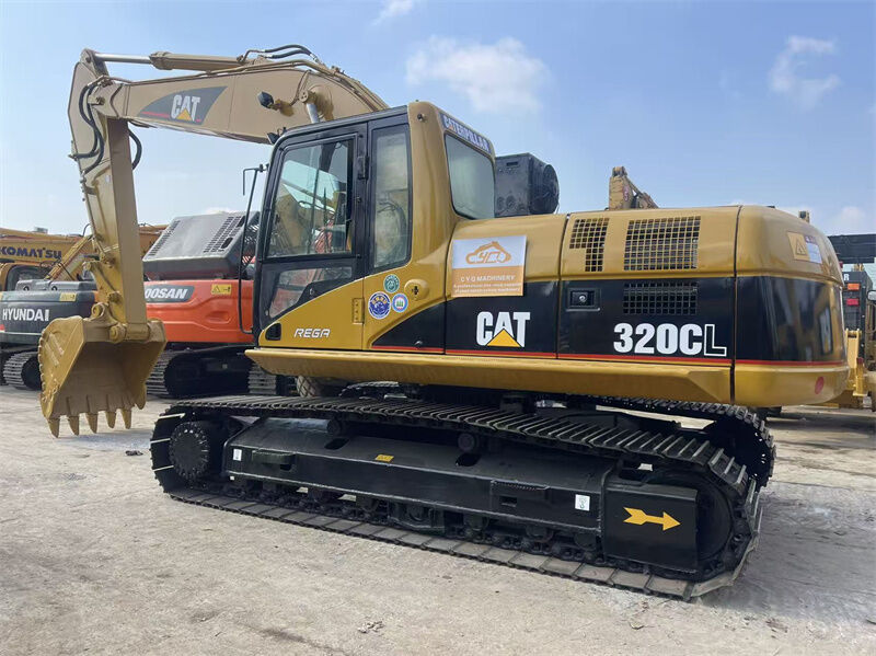 Горячая продажа Использованный экскаватор CAT 320CL 20 тонн Caterpillar 320D 320C 320DL Экскаваторы