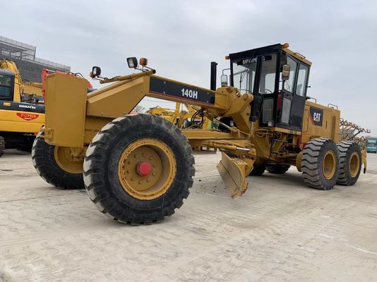 CAT 140H использовал машинное оборудование земли грейдера мотора гусеницы двигая