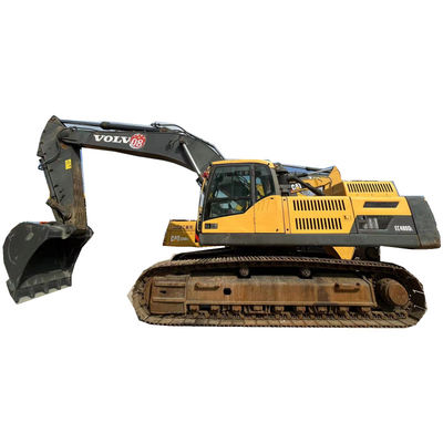 Первоначальный используемый EC480DL Crawler экскаватора Volvo емкость гидравлического экскаватора 48 тонн большая