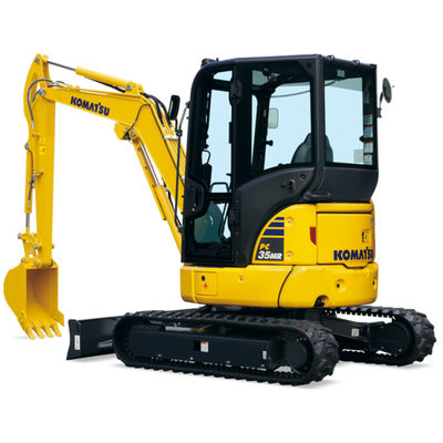 PC35 использовало мини землекопа земледелия экскаватора Crawler KOMATSU экскаватора