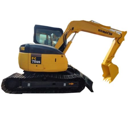 KOMATSU PC78US 6 использовало мини экскаватор 7 тонн
