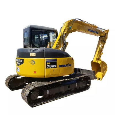 Небольшим используемый Crawler экскаватор KOMATSU Pc78us 7 тонн
