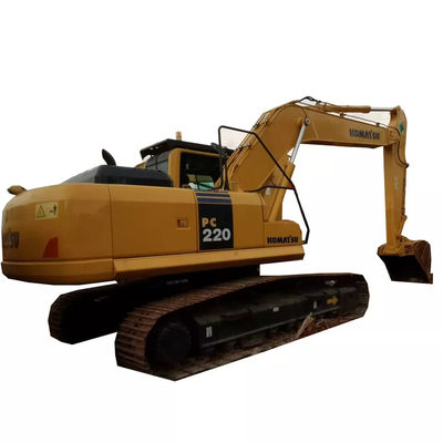 KOMATSU Pc220 использовало экскаватор KOMATSU 22 тонны экскаватора Crawler начала Японии небольшого