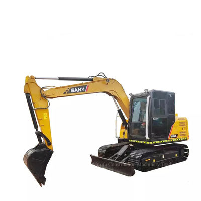 Экскаватор 7500kg SY75C Pro мини используемый Sany 7,5 тонны