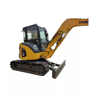 Мини используемый экскаватор KOMATSU Pc40mr 4 тонны желтой Японии сделал импортированный