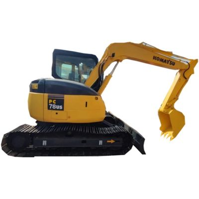 KOMATSU PC78US 6 использовало мини экскаватор экскаватор Crawler 7 тонн подержанный