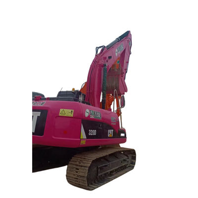 Гусеница используемая Crawler CAT 320D экскаваторов земли двигая машинного оборудования розовая 320 320C 320D
