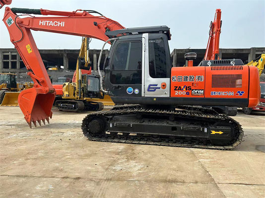 Использованный экскаватор Hitachi Zx200 Использованный Япония 20 тонн Капатели Земля перемещающие машины