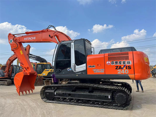 Использованный экскаватор Hitachi ZX240 Оригинальный Использованный японский экскаватор 24 тонны Средний экскаватор