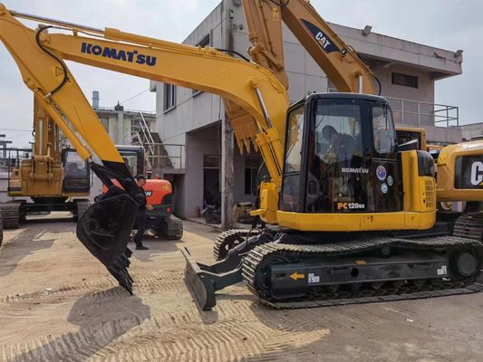 Использованная Япония Komatsu PC128US экскаватор Подержанная Komatsu PC128 Строительная техника