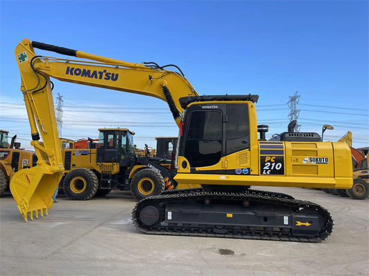 21 тонны Использованная Япония Раскопательная экскаватор Komatsu PC210LC-8 экскаватор Горный кавальщик