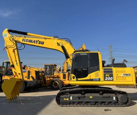 90% Новый использованный полётный аппарат Тип Komatsu PC200 Япония Производство Отличная производительность Небольшое использование