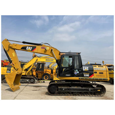 Мощный гидравлический полётчик Вторая рука CAT 320D экскаватор 1082 часа
