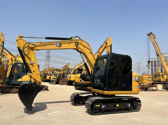 7 тонн Подержанный мини-экскаватор CAT 307E2 Caterpillar 305 306 307 Экскаваторы с ползучей ручкой
