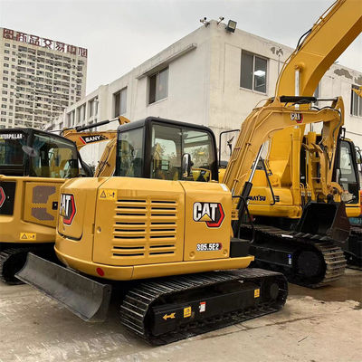 CAT 305.5E2 Маленький 5-тонный экскаватор с пальцем и лезвием
