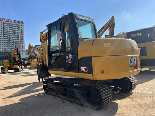 Использованный экскаватор CAT 307D 7 тонн Caterpillar 307 Crawler мини экскаватор