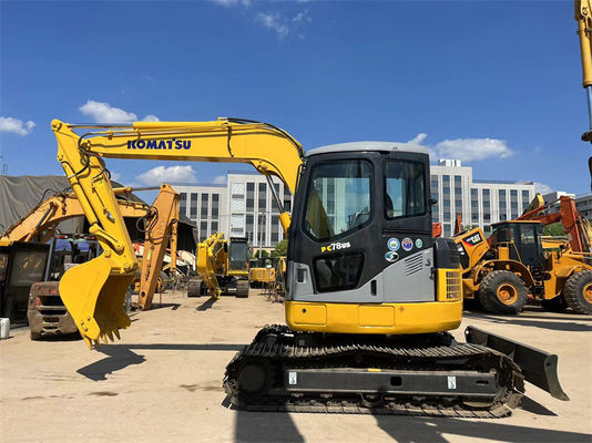 Оригинальный Япония Использованный Komatsu PC78us Crawler Excavator PC78US-6 Mini Excavator