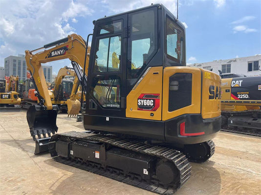 Совсем новый экскаватор Sany SY60C 6 тонн Sany Sy60 Mini Digger