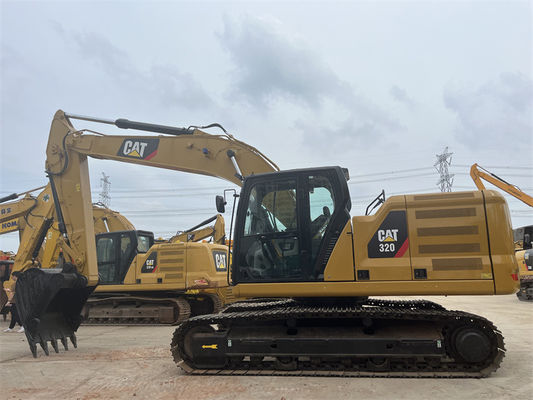 Использованный CAT 320 экскаватор 6-цилиндровый вторая рука Caterpillar 320 экскаватор