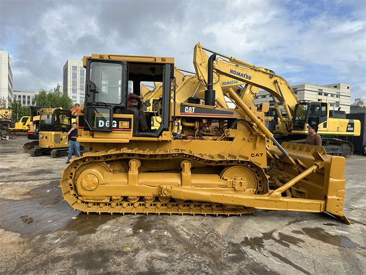 Переокрасить использованный бульдозер CAT D6G использованный бульдозер Caterpillar D3C D5B D6 в хорошем состоянии